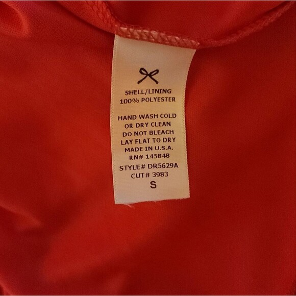 Everly Pink Barbiecore Keyhole Back Dress With Pockets Size Small - Picture 6 of 10